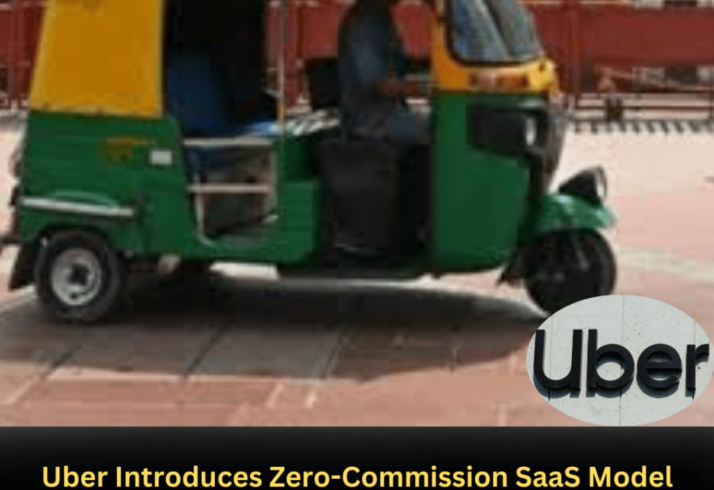 Uber Introduces Zero-Commission SaaS Model for Auto Drivers in India