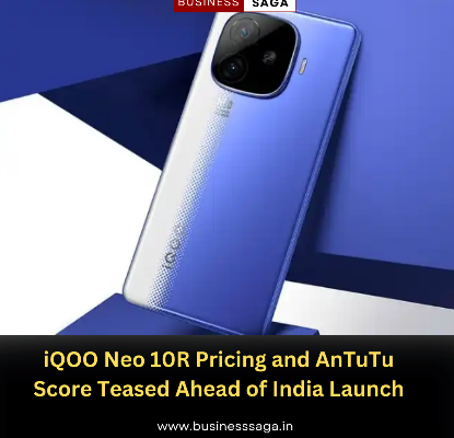 iQOO Neo 10R Pricing and AnTuTu Score Teased Ahead of India Launch