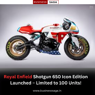 Royal Enfield Shotgun 650 Icon Edition Launched – Limited to 100 Units!