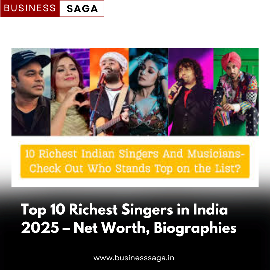 Top 10 Richest Singers in India 2025 – Net Worth, Biographies