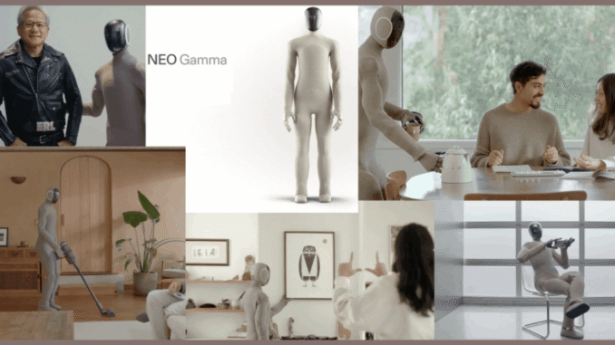 NEO Gamma The Humanoid Robot That’s About to Change Your Home Forever!